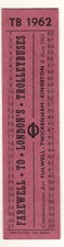 Bus / Tram ticket London