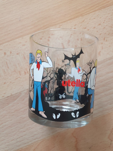 Nutella scooby doo - nutella, glass
