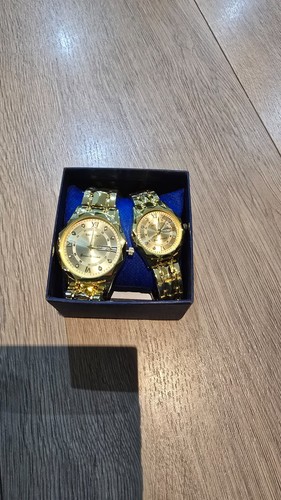 His and hers - gold, coloured