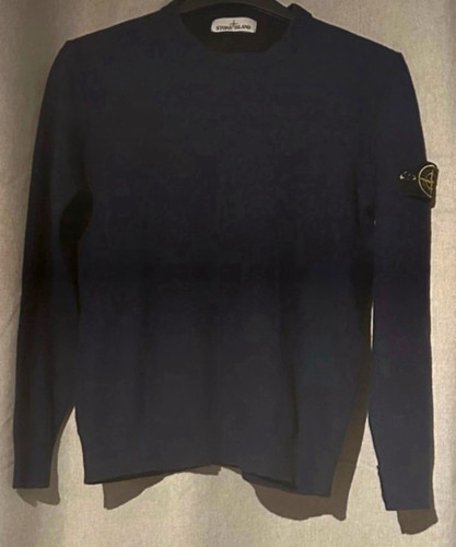 Stone island navy wool - stone, knit