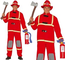 Adult Fireman Fancy Dress
