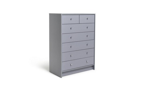 Malibu drawer chest grey - 7,