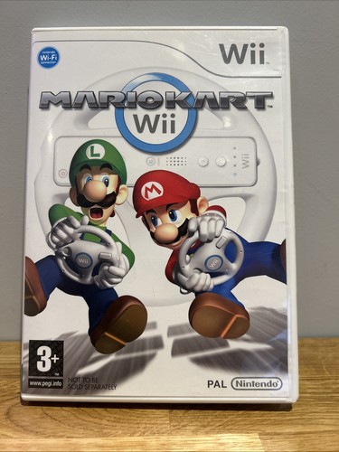 Mariokart wii game used - used, with