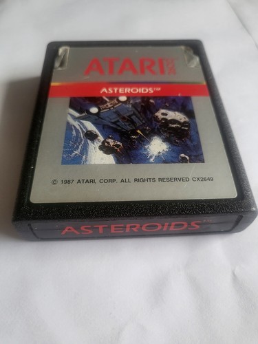 Asteroids game - (silver,