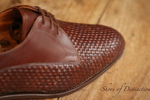 Tricker trickers brown woven - tricker's,