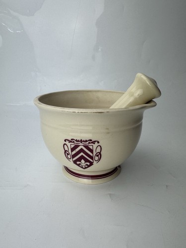 Victorian pottery 1869 - red, &