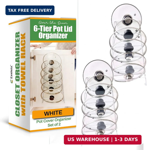 Pot lid organizer - pot,