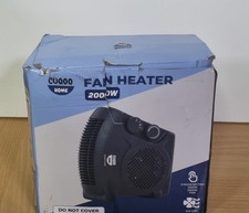 CUQOO Halogen Quartz Heater – 3 Heat Settings