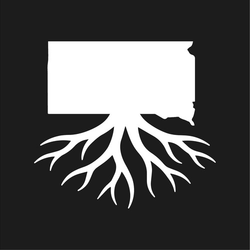 South dakota roots vinyl - vinyl, decal