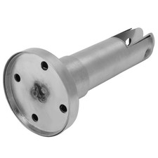 —Stainless Steel Glass Floor