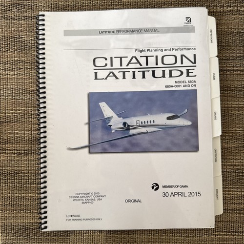 Cessna citation latitude - citation, 680a