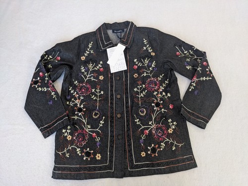 New tags denim co floral - tags, &