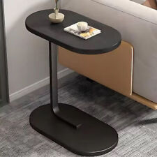 C-Shaped Compact Sofa Side End Table Coffee Laptop Table Living Room Bedroom UK
