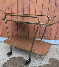 Serving Cart Tea Cart Walnut