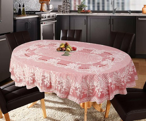 Tablecloth rose - 78, (oval)