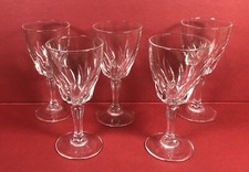 5 x Vintage Crystal D’Arques