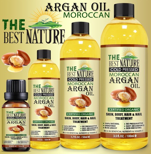 Organic virgin argan oil pure - virgin,