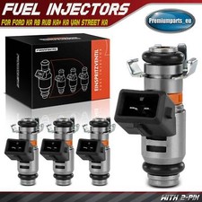 4x Fuel Injectors for Ford Ka RB RU8 Ka+ MK III UK FK Street Ka RL2 2N1U9F593JA