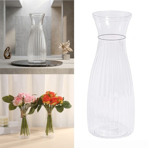 Clear 5x17cm vase for floral - clear,