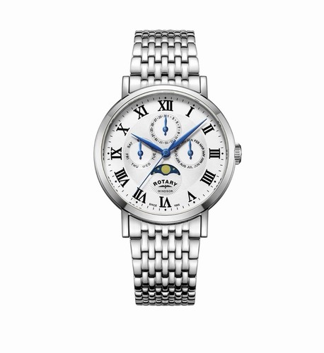 New gents rotary moonphase - new,