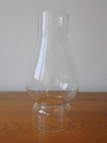 Vintage oil lamp glass - lamp,