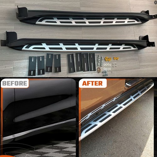 Pair side steps running board - side,