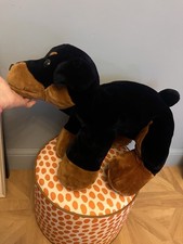 Keel Toys Bruno Large Dog Plush Soft Rottweiler Toy Simply Soft Collection 30”