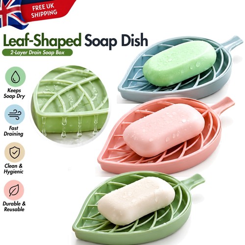 Double layer soap dish - soap, holder
