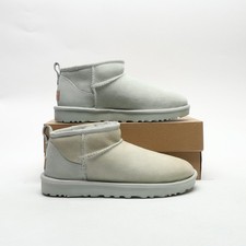 UGG Classic Ultra Mini Boots Women's Grey SIZE 5 Casual Shoes
