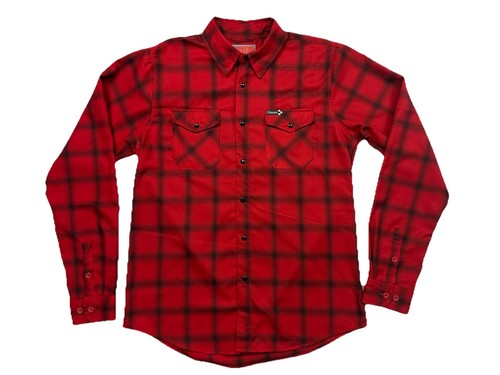 Dixxon flannel shirt - men, large