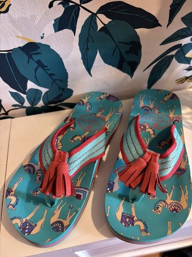 Fat face flip flops size - face,