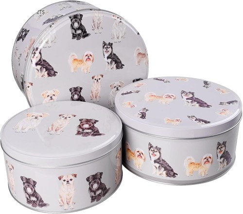 Cake storage tins set - storage,
