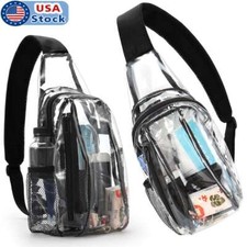 Clear PVC Sling Bag