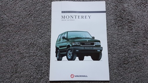 Vauxhall monterey pages - vauxhall, 24