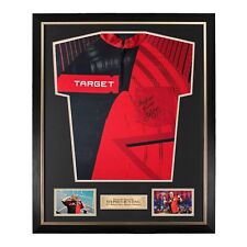 Stephen Bunting Front Signed Official Target Darts Shirt- Deluxe Framed