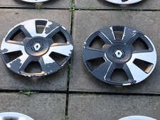 RENAULT TWINGO 15" WHEEL TRIM X 2 HUB CAP GENUINE 403152924R VIVASTELLA