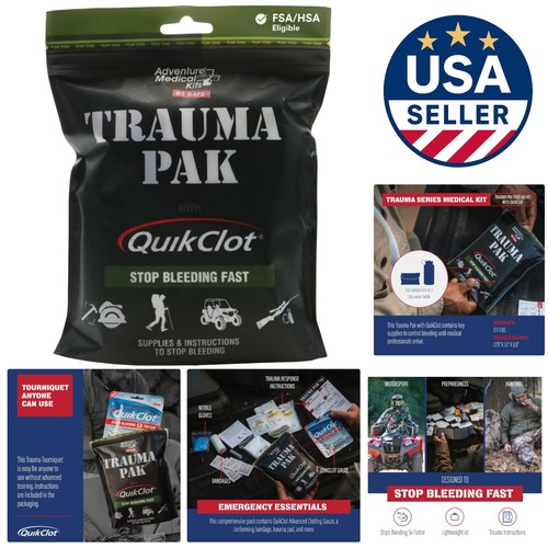 Compact trauma pak - trauma, aid