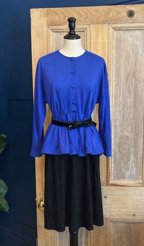 Vintage 1980s blue - 1980s,