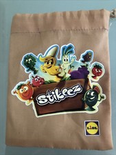 Lidl Stikeez Collector Bag Pouch / Dust Bag Small brown fruit vegetables