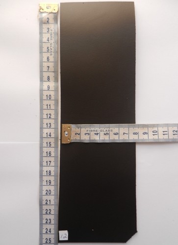 Dark brown semi veg tan - -,
