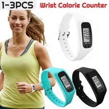 LED Pedometer Bracelet Step