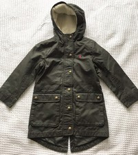 Brand New joules girl’s Winter Waterproof parka Coat Size 5yrs