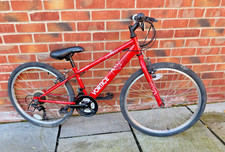 Boys Red Apollo Vortice 24in Wheel Mountain Bike