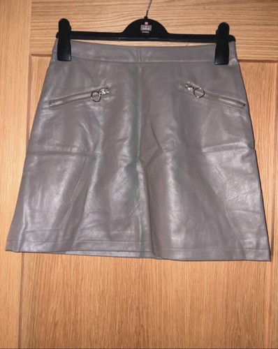 Leather short skirt size 10 - size,