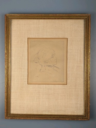 Berthe morisot etching julie - berthe,