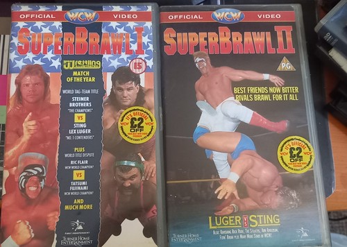 Wcw wwe wwf vhs tapes - wcw,