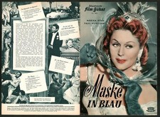 Filmprogramm IFB Nr. 1895, Maske in blau, Marika Rökk, Paul Hubschmid, Regie: G 