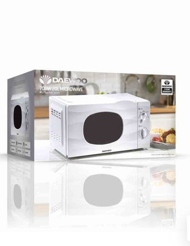 Daewoo 20l white 700w - white,