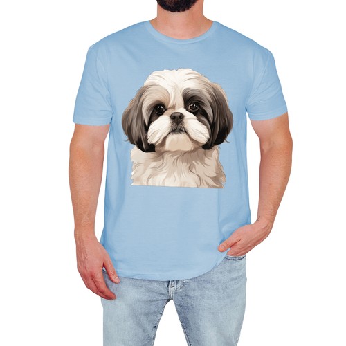 Cute shih tzu mens - shih,