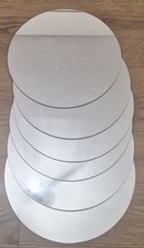 7 Mirrored Decorative Plates
